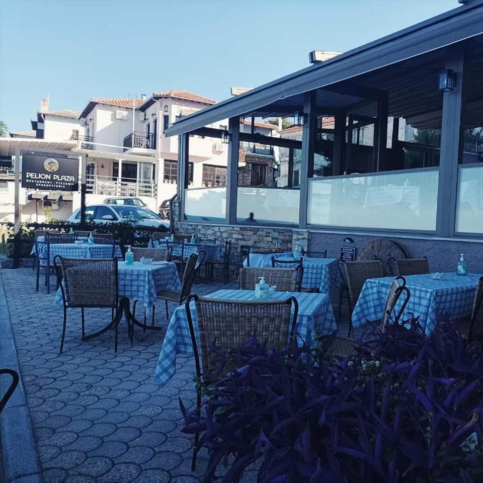 Ενοικιαζόμενα Δωμάτια "Pelion Plaza" Agios Ioannis  المظهر الخارجي الصورة